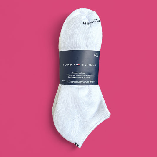 Tines Tommy H, blancos , bandera en tobillo y letras al frente