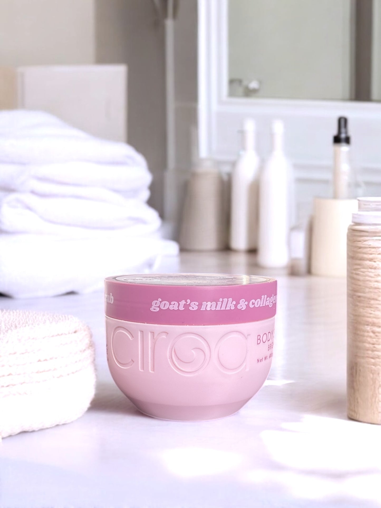 Exfoliante Ciroa con leche de cabra y colageno