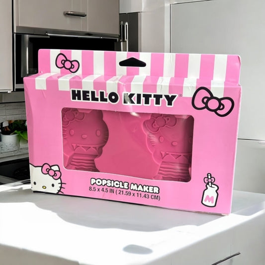 Moldes para hacer paletas de hielo Hello Kitty silicona