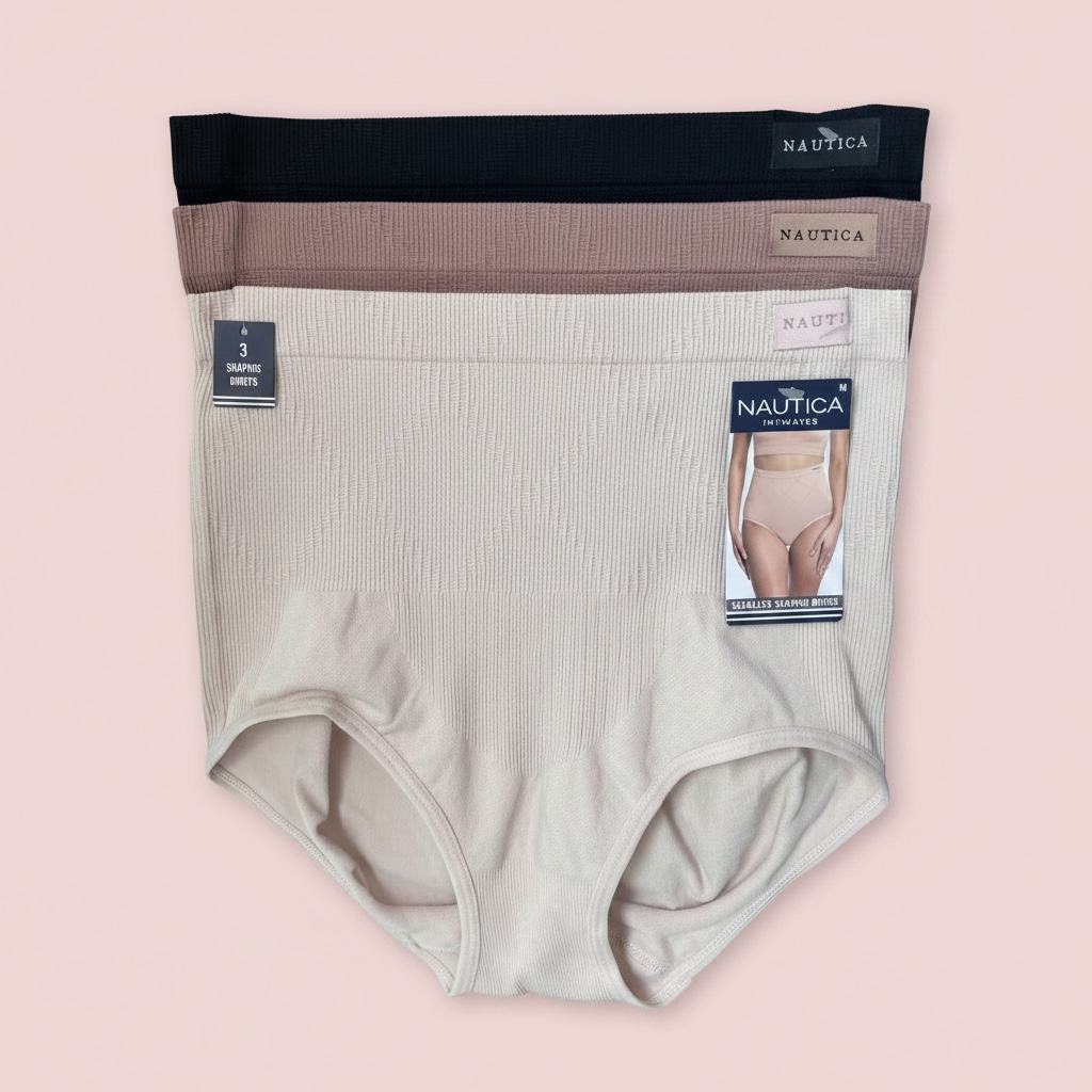 Panties moldeadoras Náutica 3 pz colores nude
