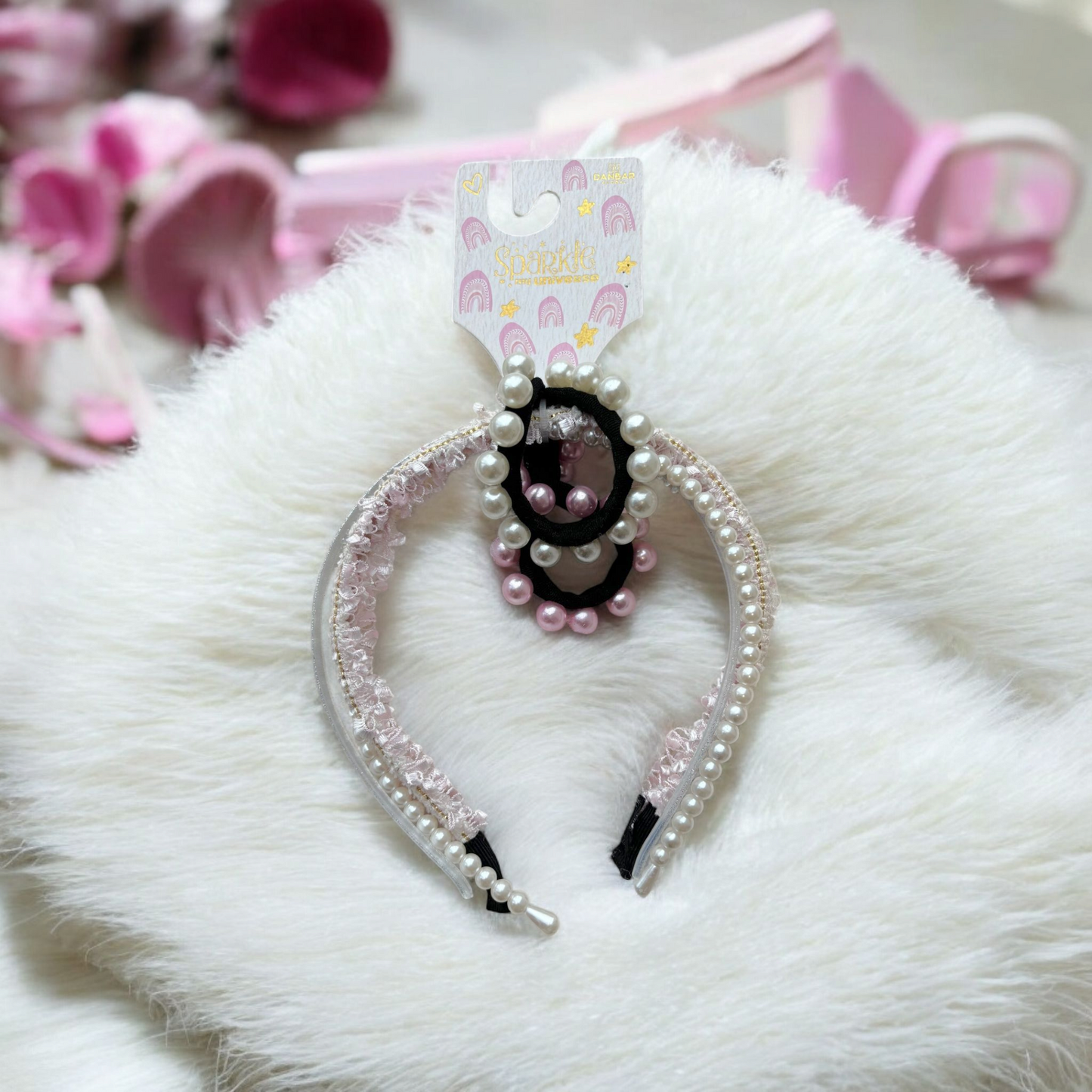 Diadema con banditas para el cabello