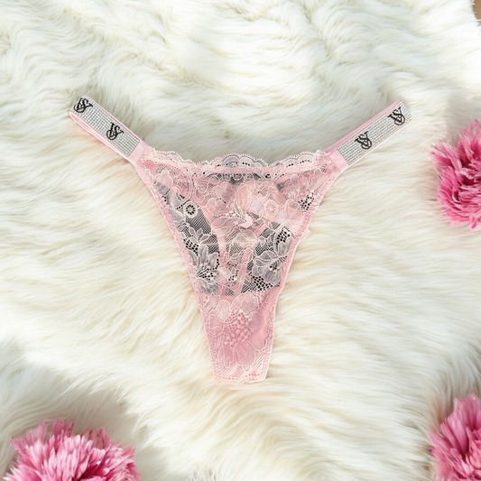 Tanga Victoria,S Rosa con brillos
