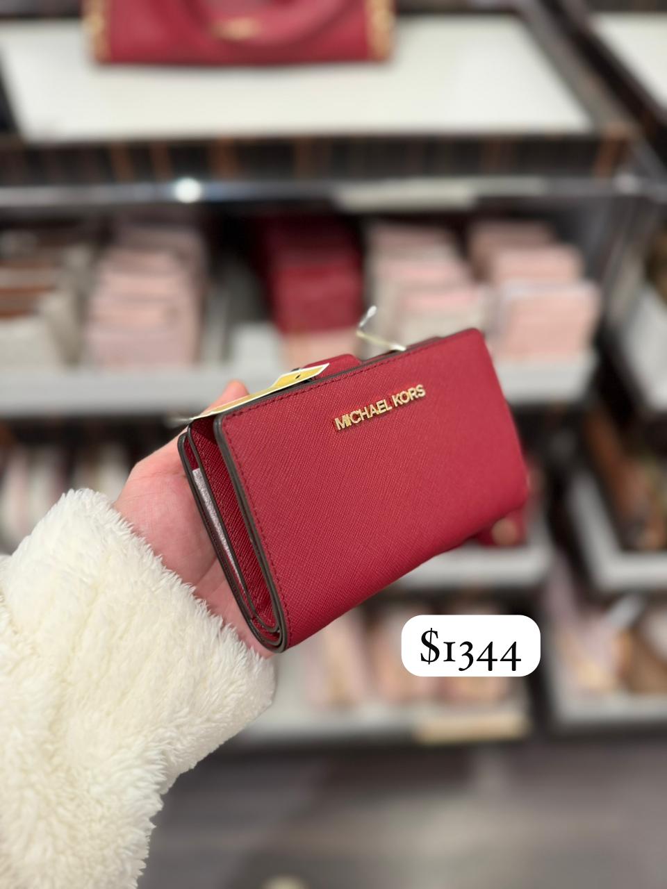 Cartera michael K roja