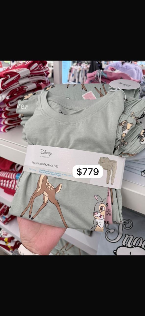 Pijama Disney de Bambi