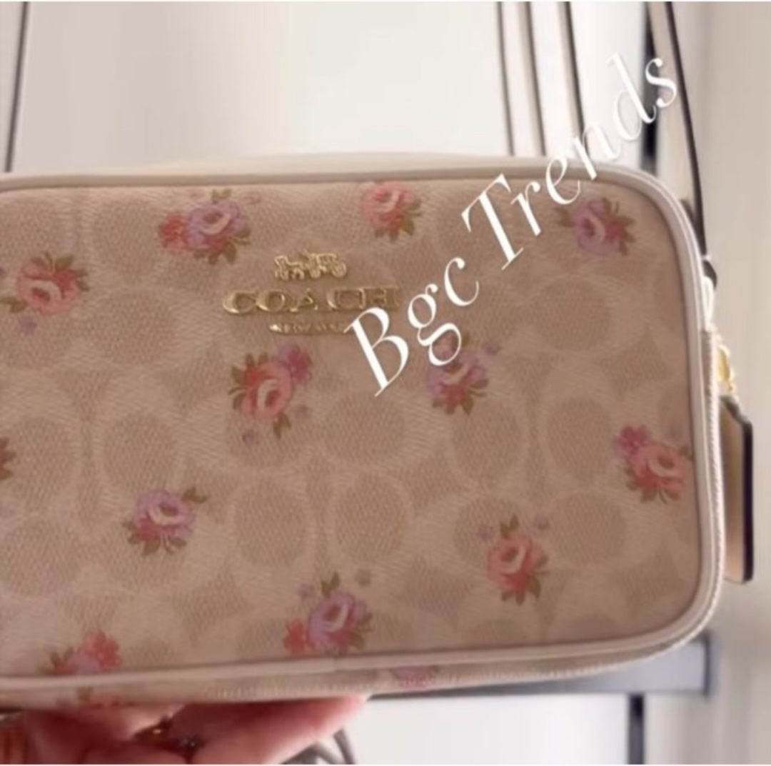 Crossbody Coach de flores