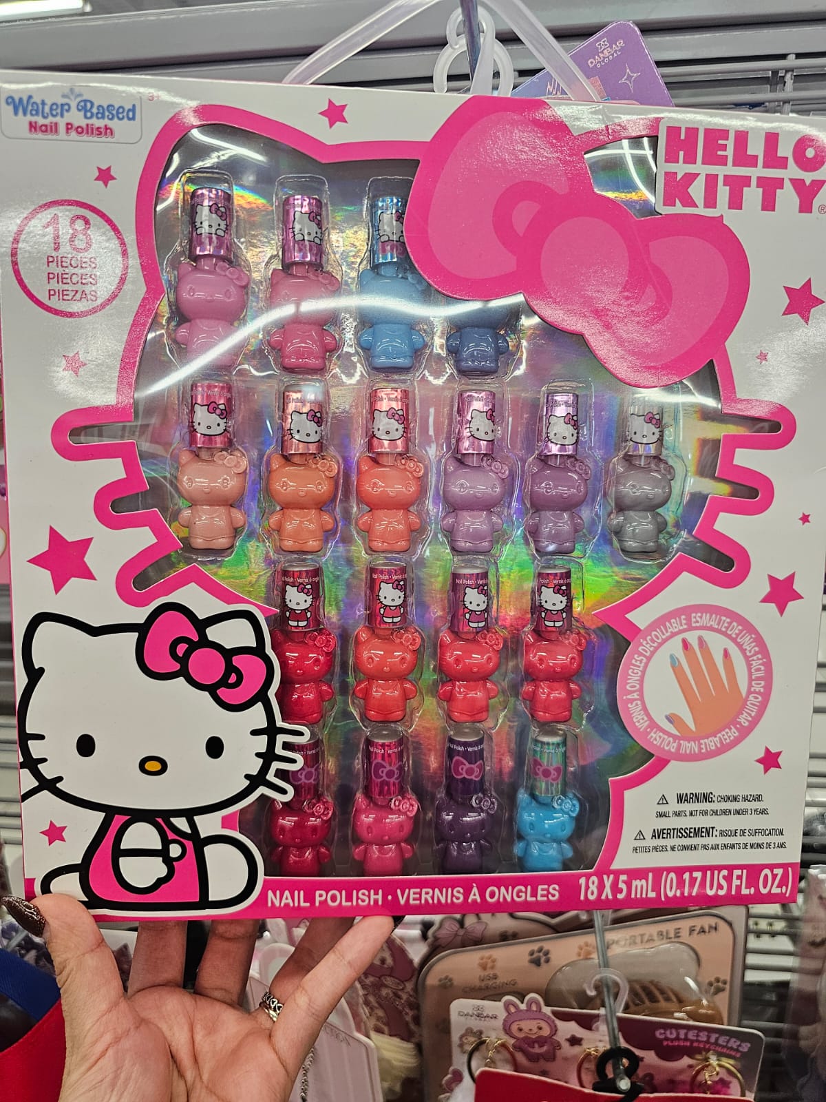 Set de barnices de Hello kitty