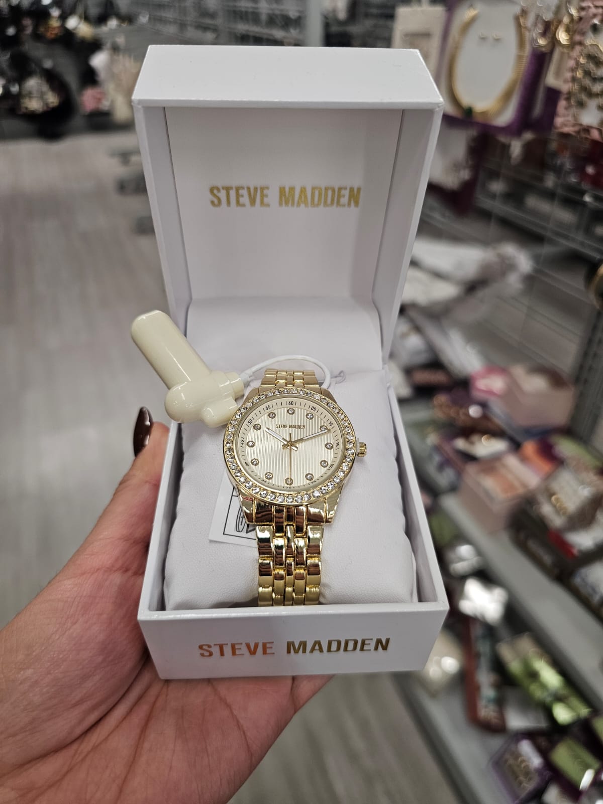 Reloj Steve M dorado