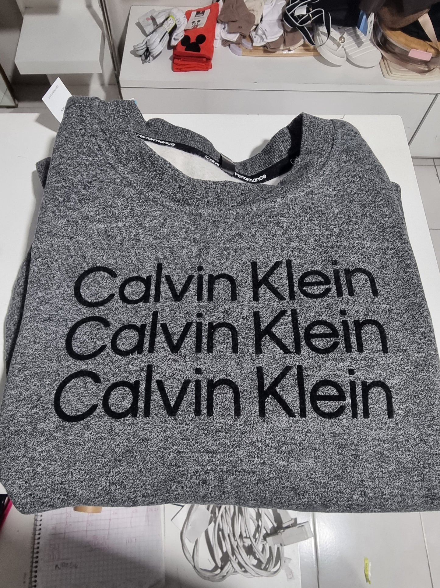 Sudadera Calvin klein gris