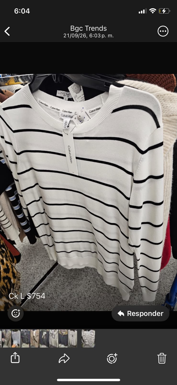 Playera Calvin k