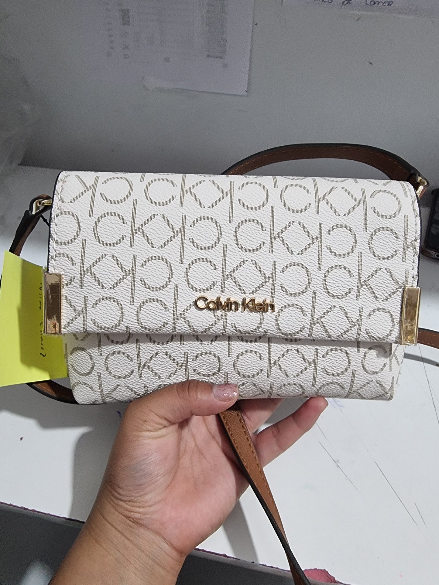 Crossbody Calvin k beige