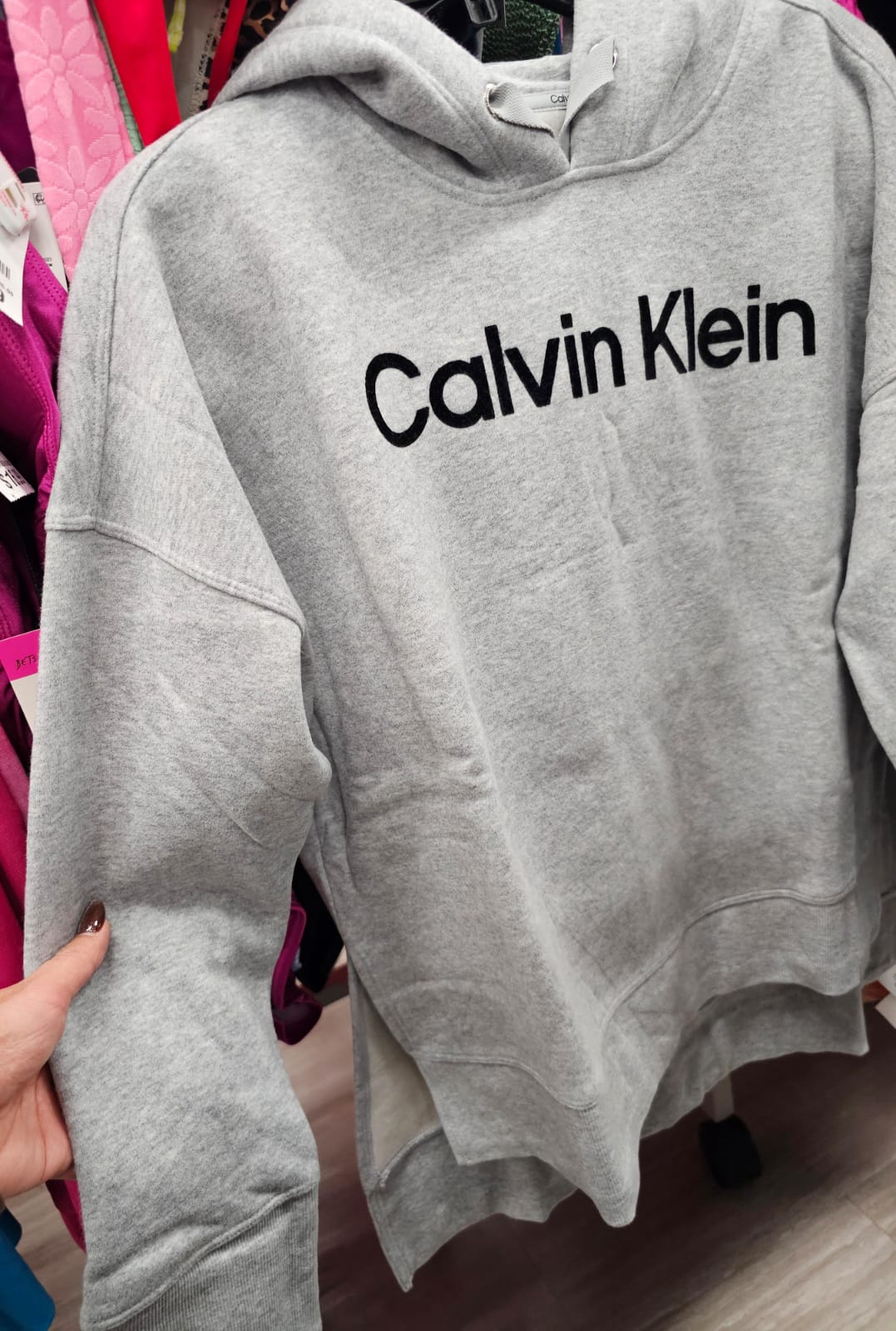 Sudadera Calvin k gris