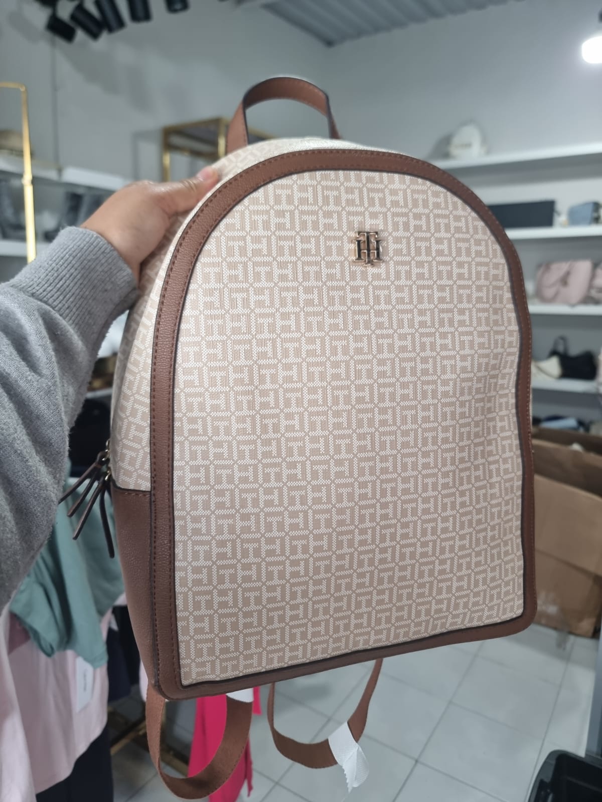 Backpack Tommy H camel