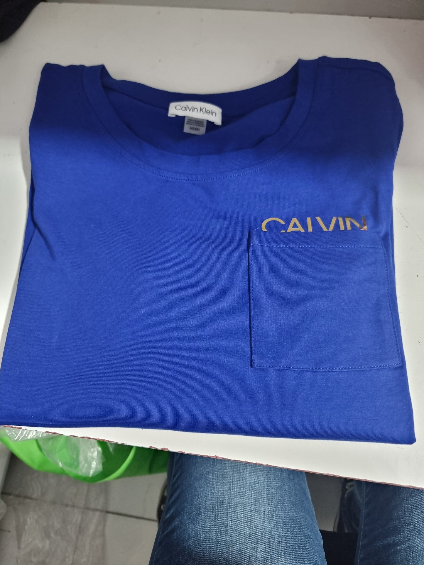 Vestido Calvin k azul