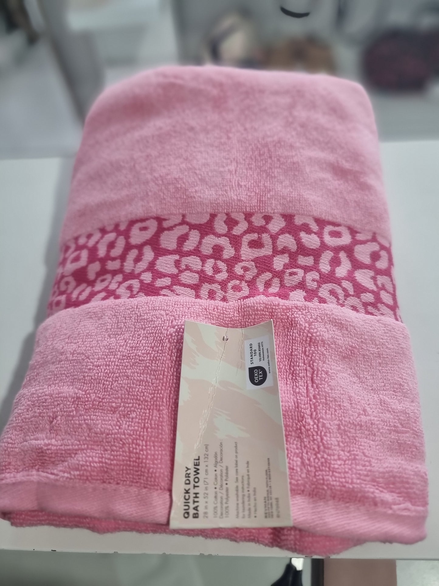 Toalla betsey rosa