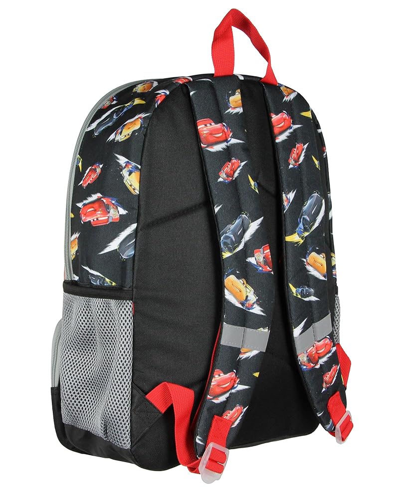 Backpack Disney Cars roja/negro