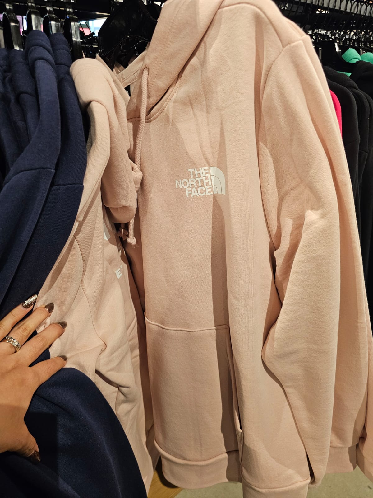 Sudadera the North Face rosa