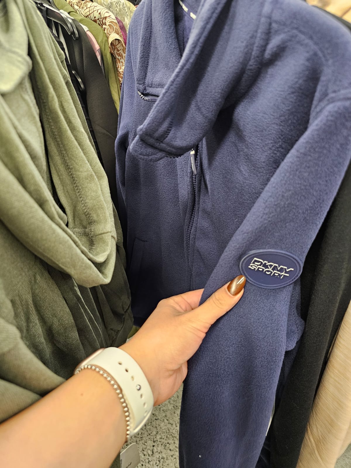 Sudadera DKNY azul