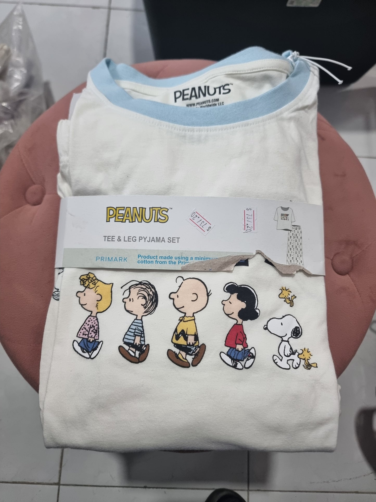 Pijama Primark de Peanuts