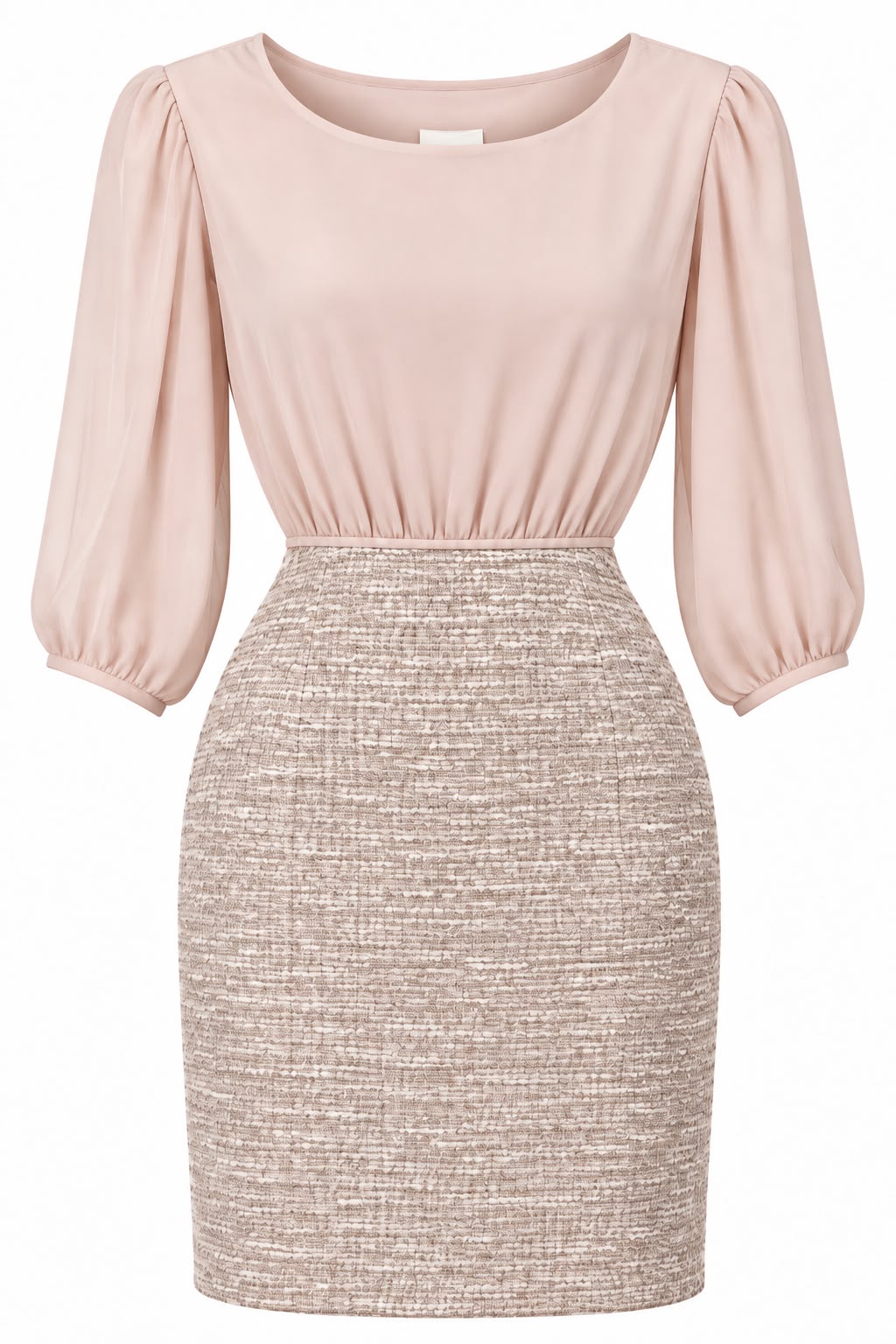 Vestido Enfocus Studio beige