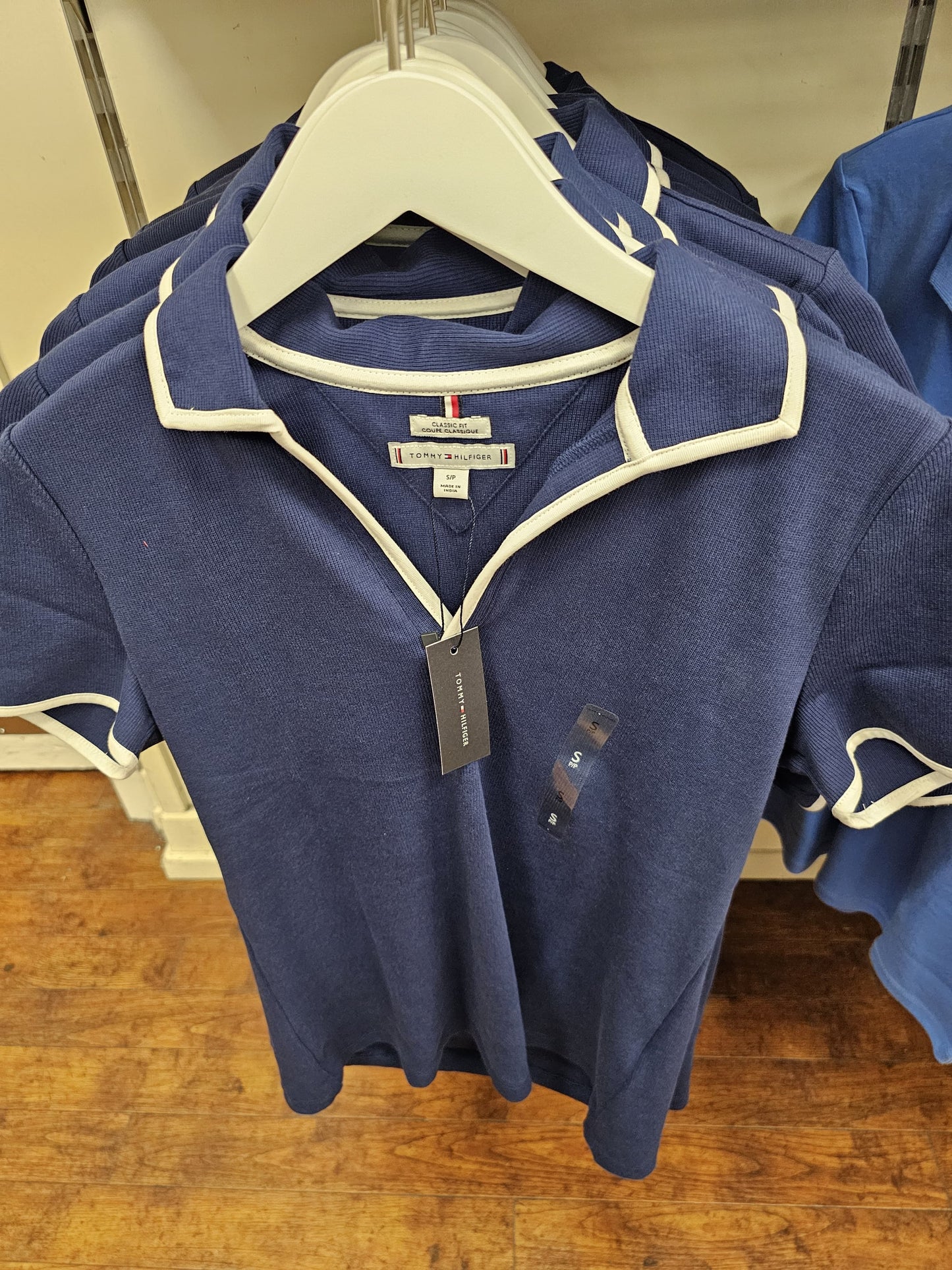 Playera Tommy H azul