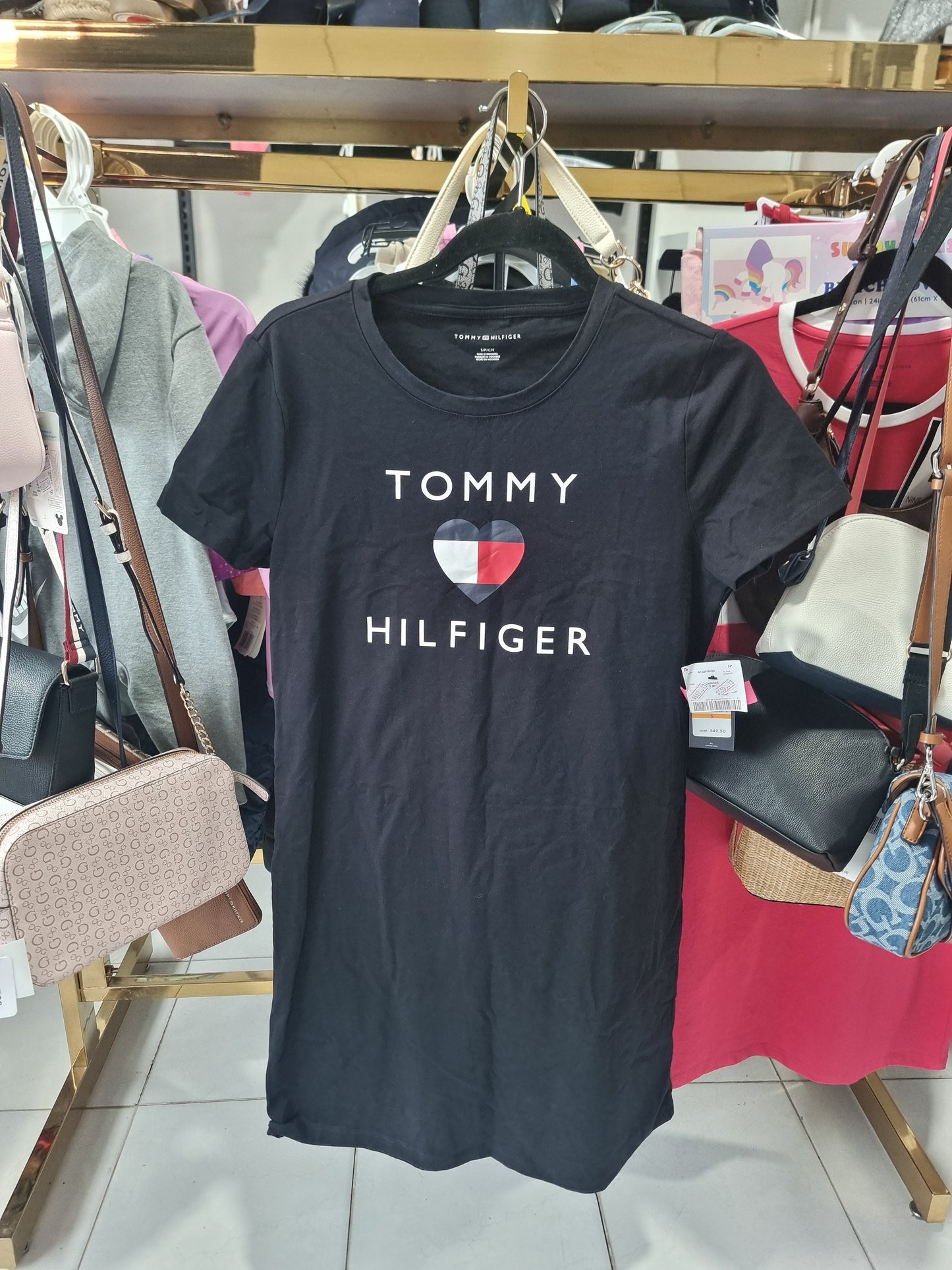 Vestido Tommy H negro