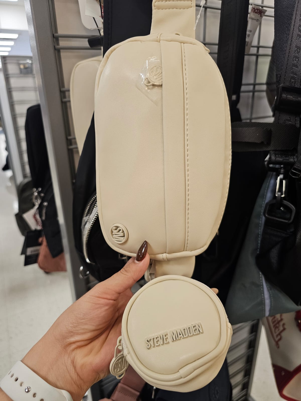 Cangurera Steve M beige