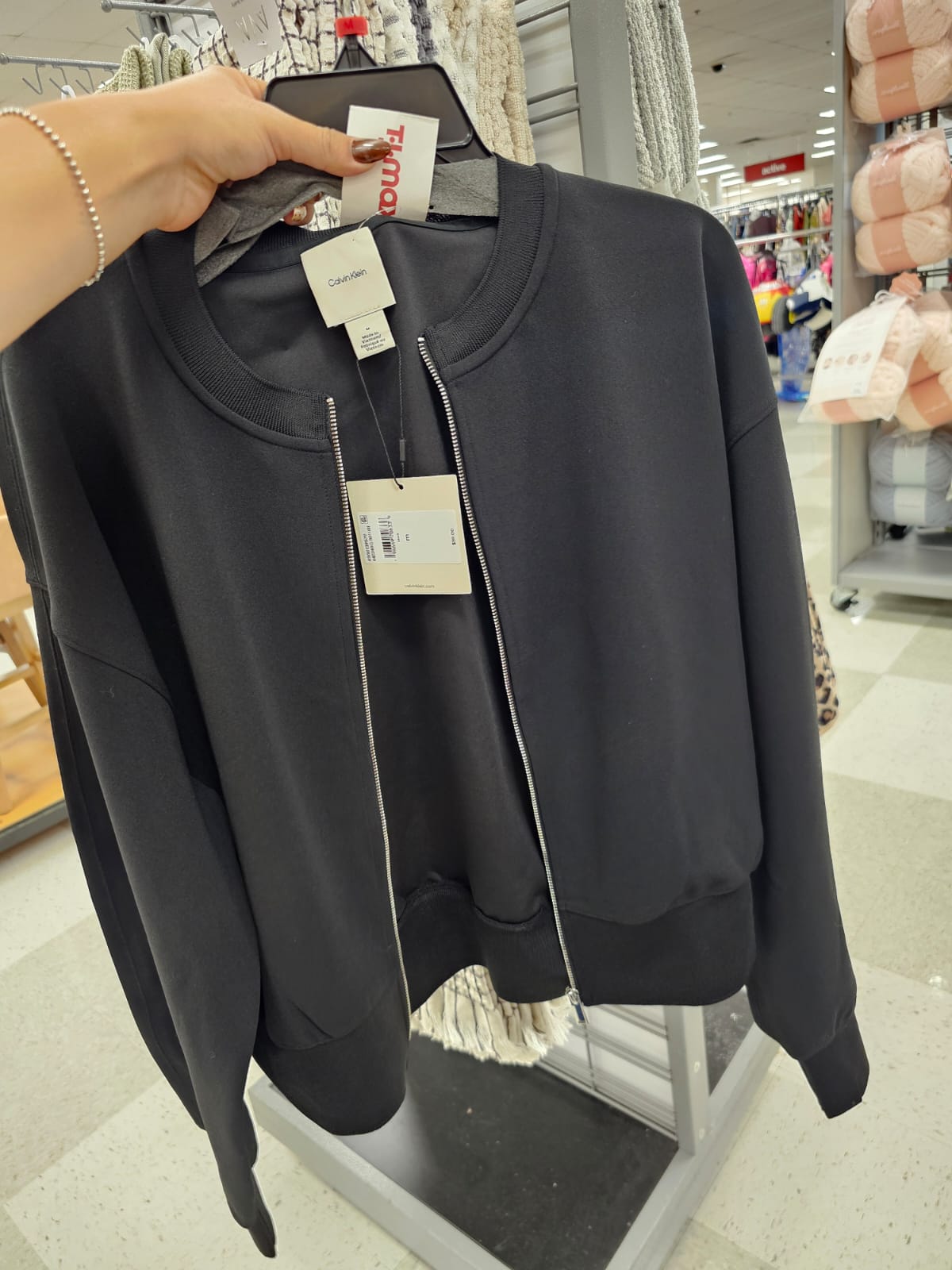 Chamarra Negra Calvin klein