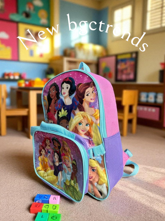 Backpack Disney Princesas con lonchera
