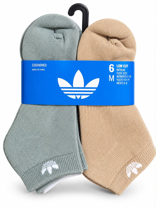 Calcetas Adidas varios colores 6 pares