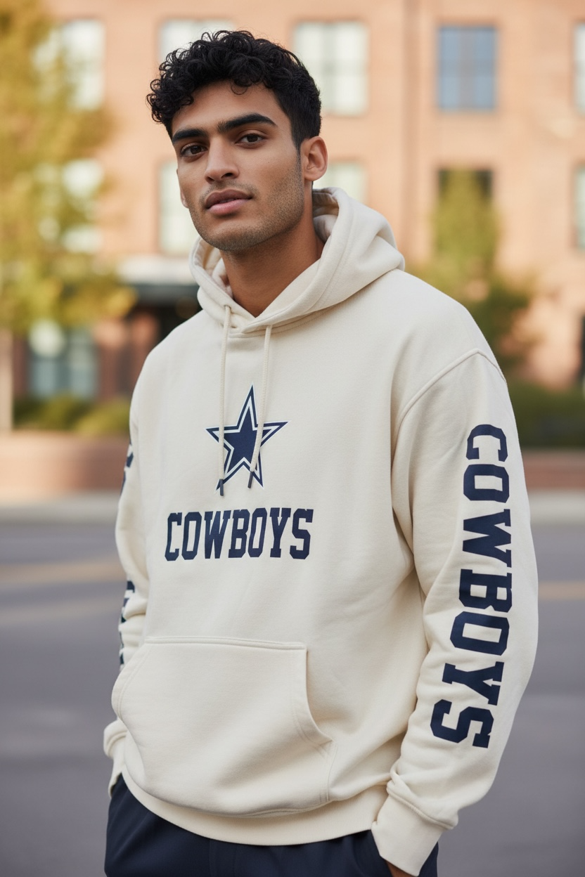 Sudadera Cowboys beige
