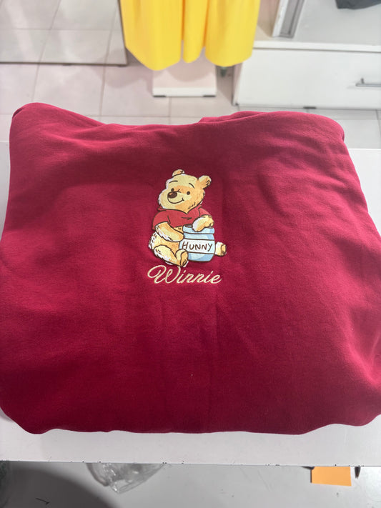 Sudadera Primark Disney Winnie Pooh roja