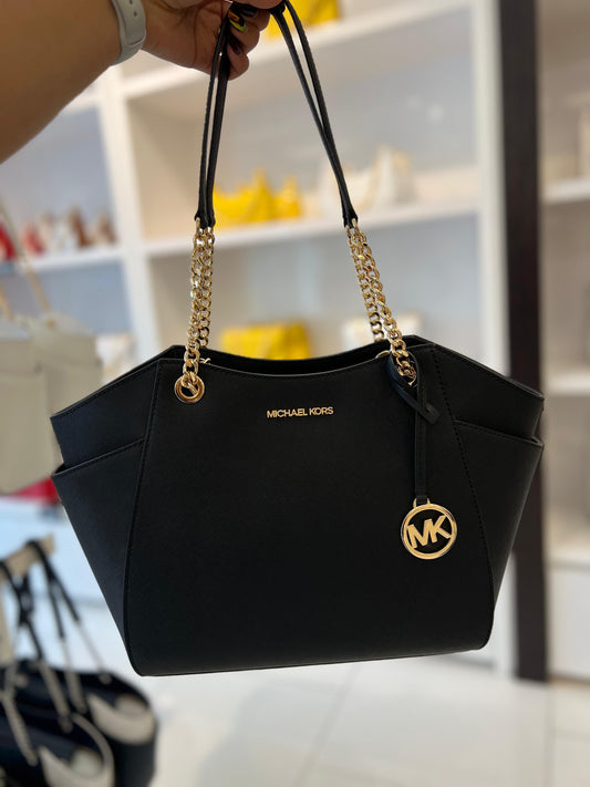 Tote Michael k negra/dorado