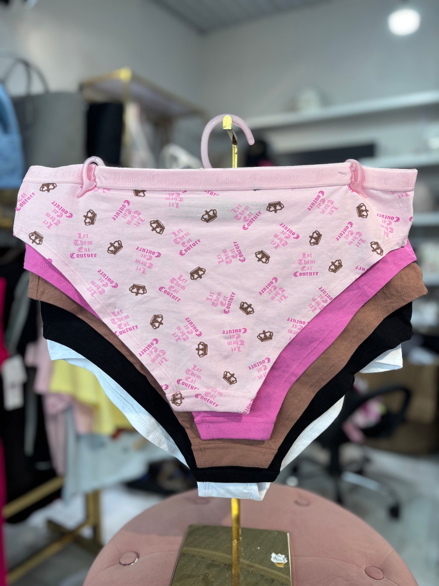Panties Juicy C varios colores 5pz