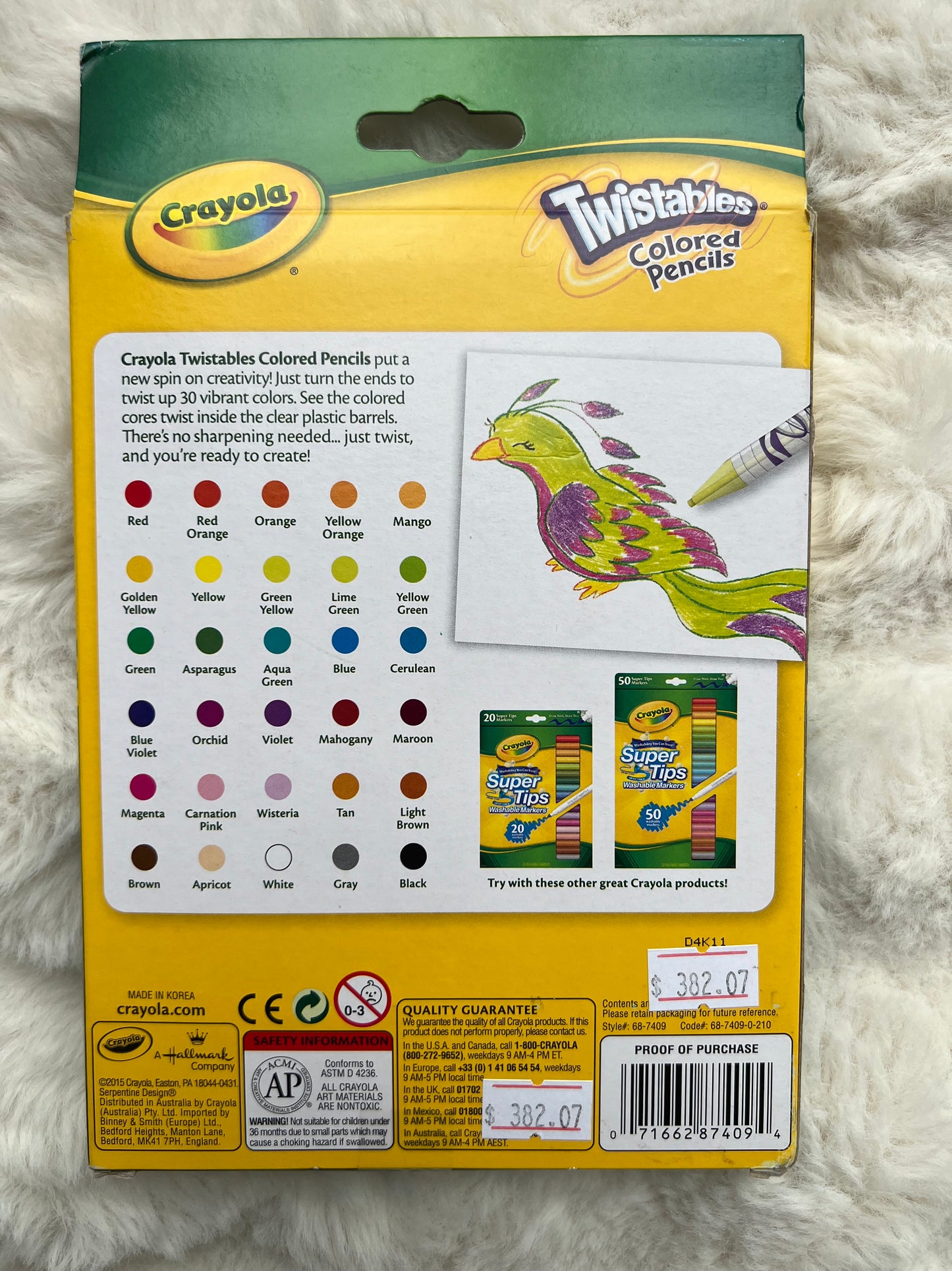 Crayones Crayola 30 pz