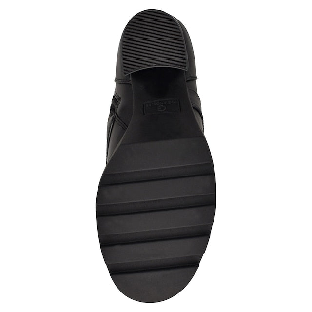 Botas GBG negra con pines de G y corazones