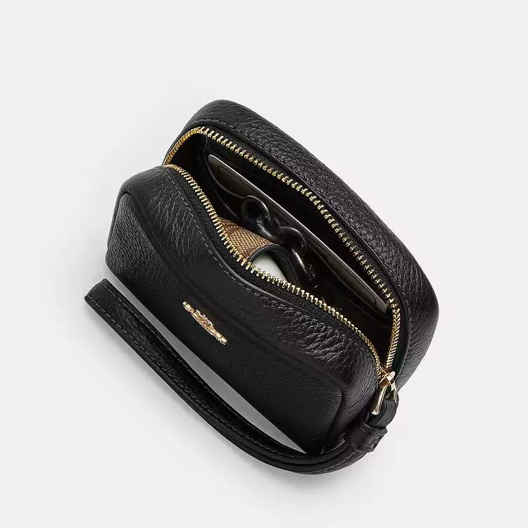 Monedero Coach negro