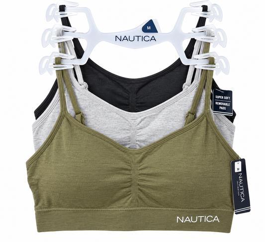 Tops náutica verde gris negro talla M