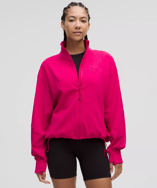 Sudadera Lululemon fucsia Refine Relaxade Fit Jacket Luon