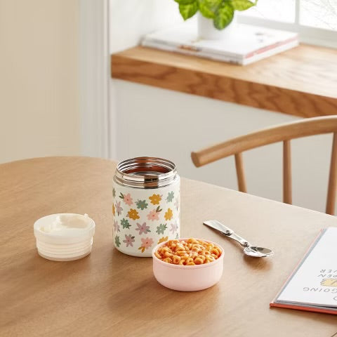 Contenedor de comida térmico con cuchara