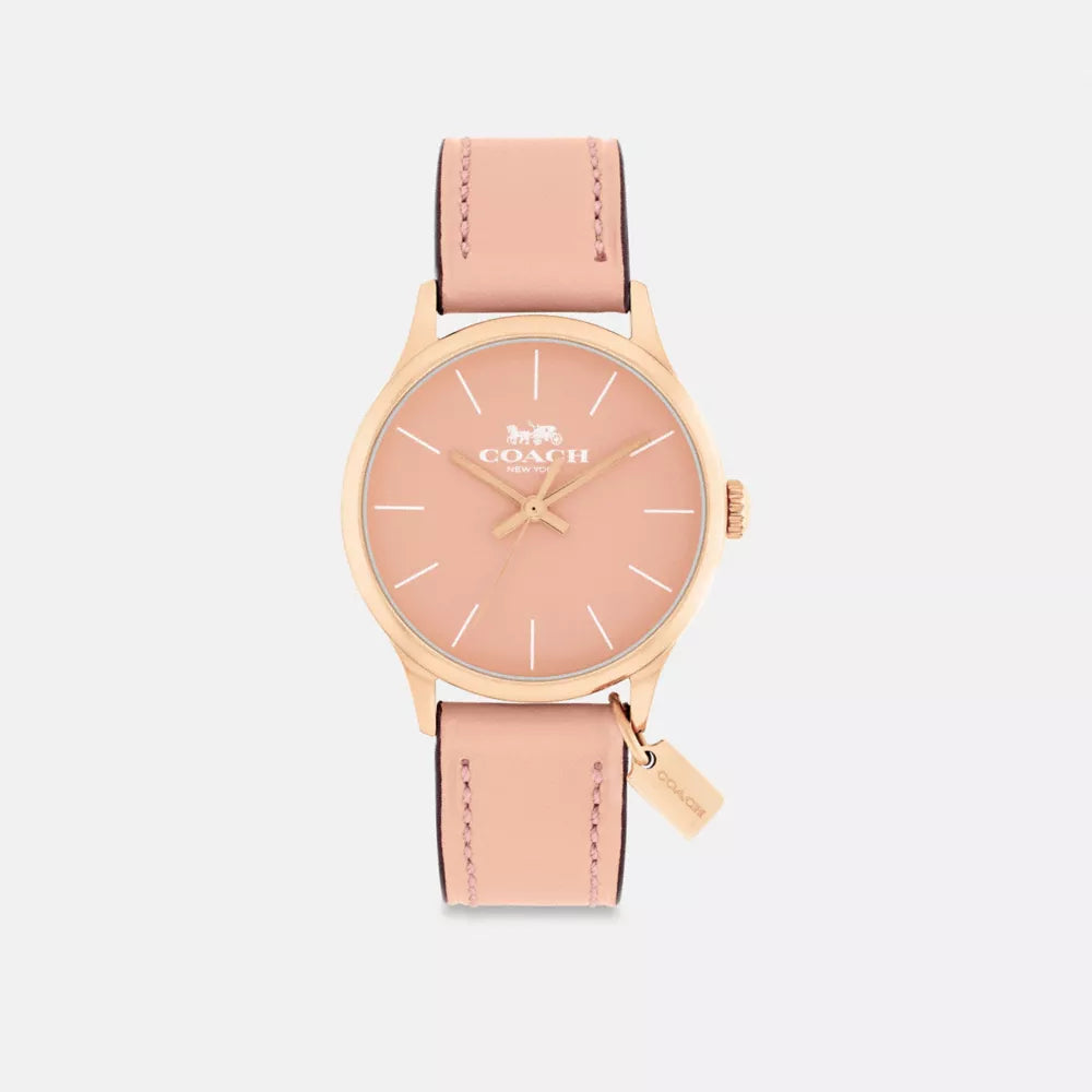 Reloj Coach Ruby rosa
