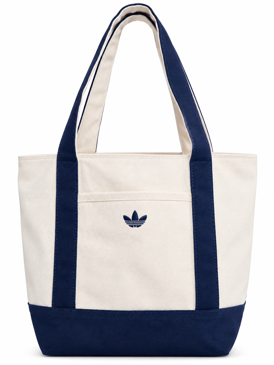 Tote Adidas tela blanca con azul