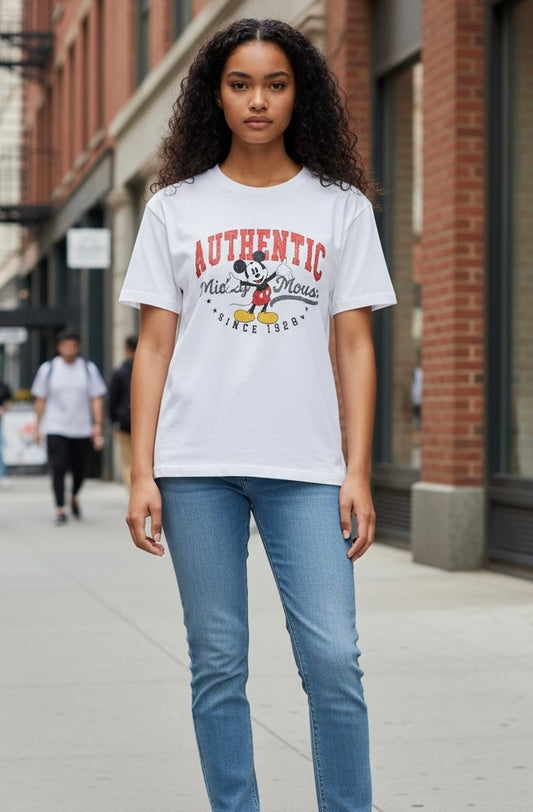 Playera Primark Disney creman de Mickey