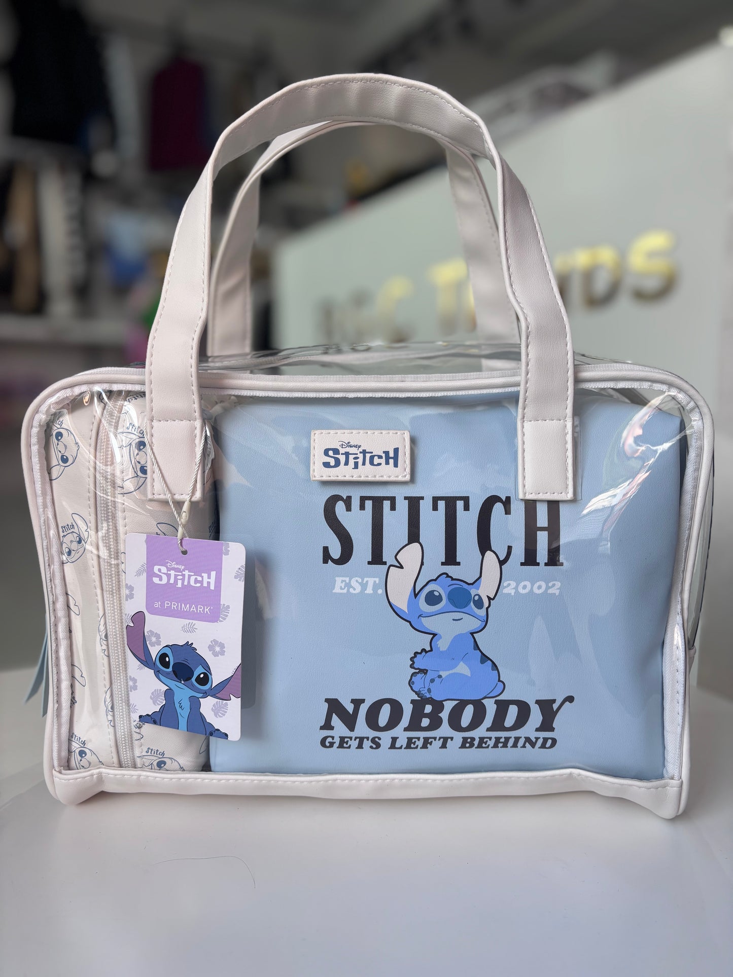 Cosmetiqueras Primark Disney de Stitch 3 pz