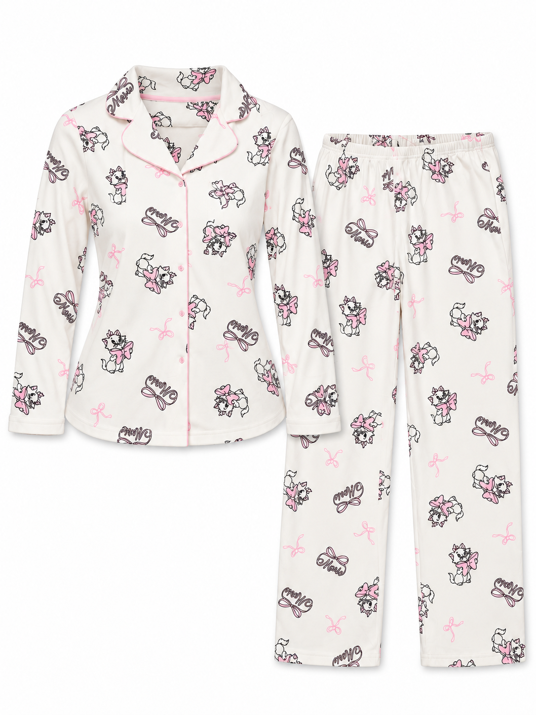 Pijama Disney gatita Mary polar