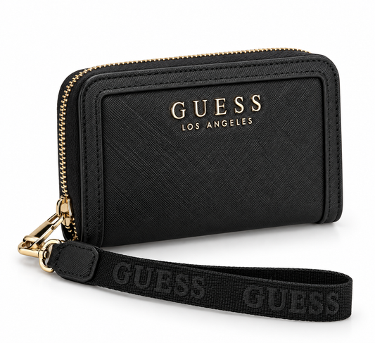 Cartera Guess strap grabado