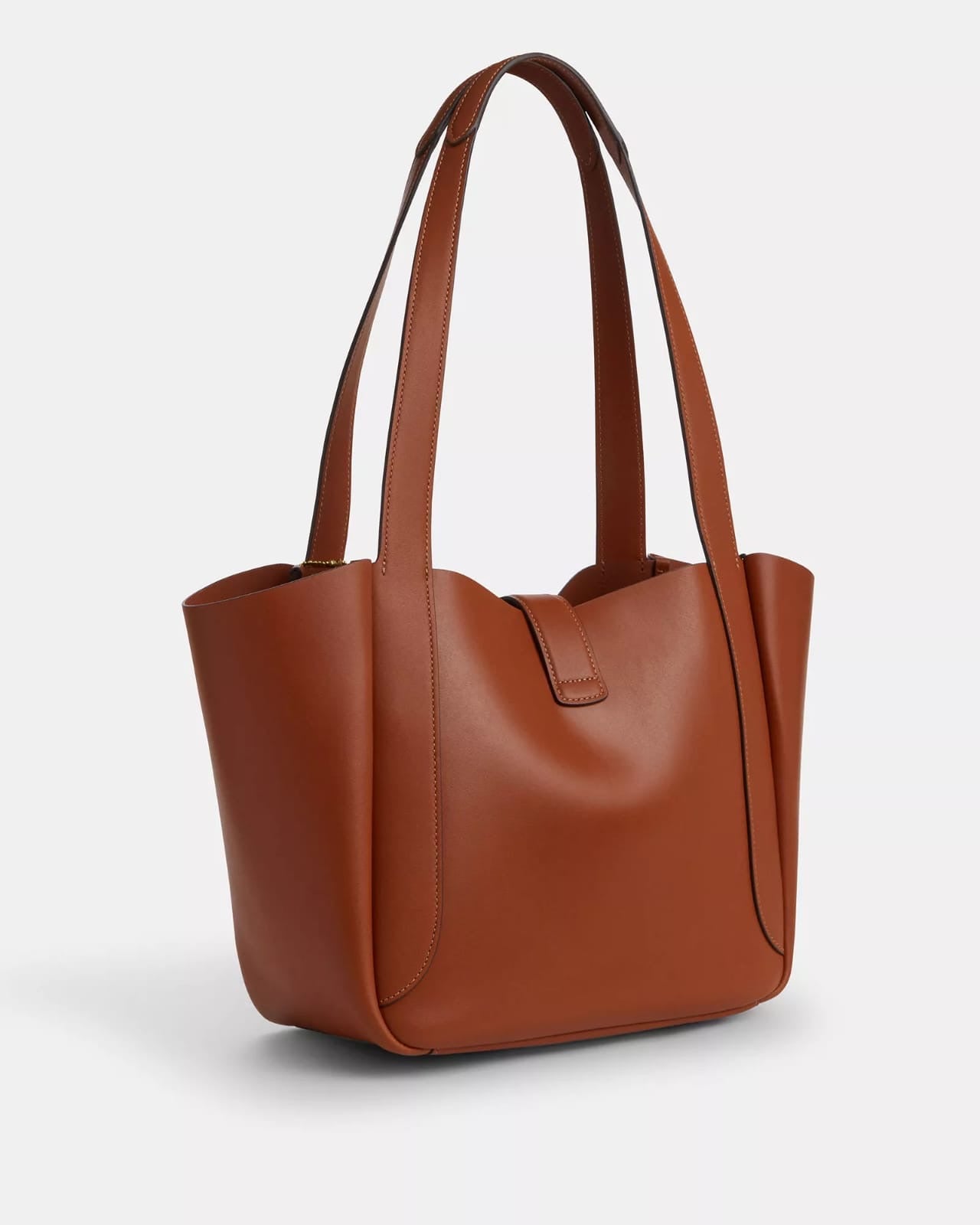 Tote coach camel Hadley turnlock Tote Bag