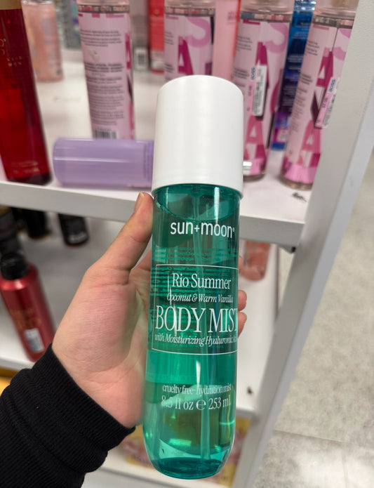 Body Mist Sin+moon aroma coco/vainilla spray corporal hidratante 253ml