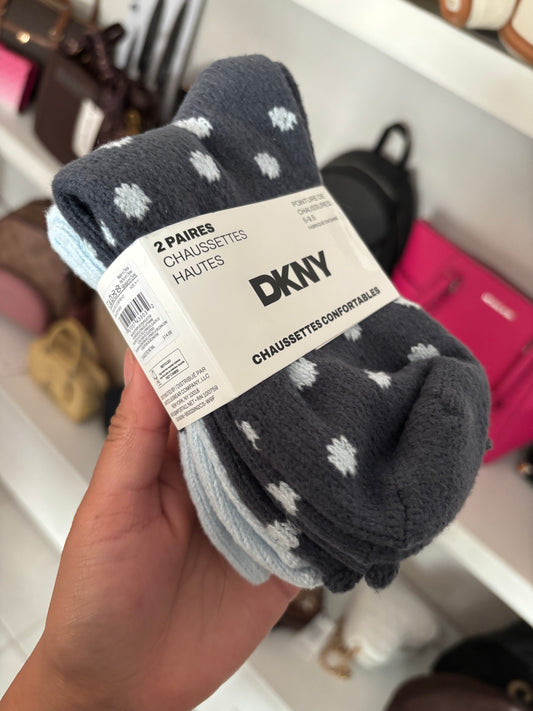 Calcetas DKNY en tonos azul 2 pares