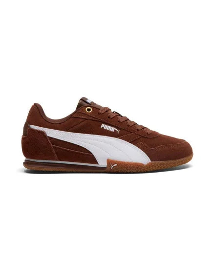 Tenis Puma cafés de gamuza