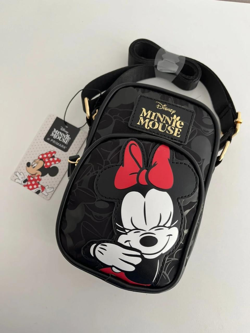 Porta celular Primark Disney de Minnie negra